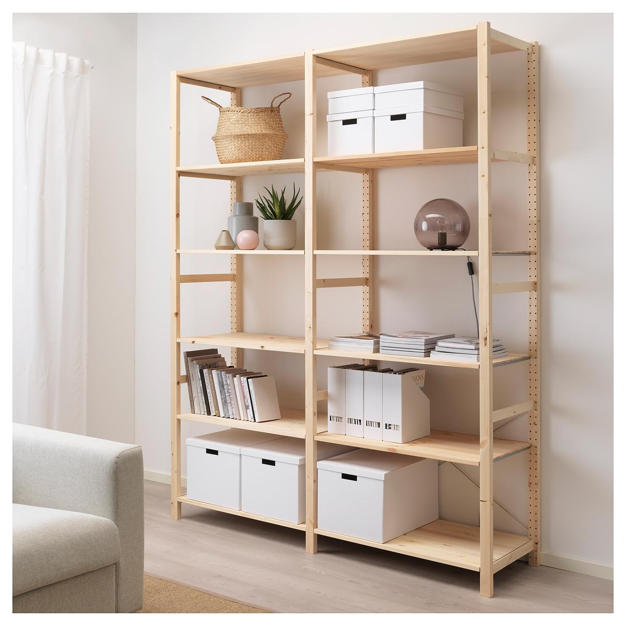 

IKEA IVAR ( 492.483.54) 2 секції/полиці 174x50x226 см