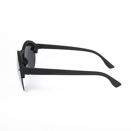 Солнцезащитные очки унисекс - черные зеркальные -2-6080, фото 3
