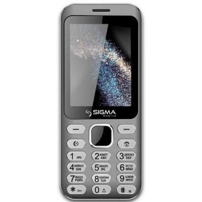 

Мобильный телефон Sigma X-style 33 Steel Dual Sim Grey (4827798854914)