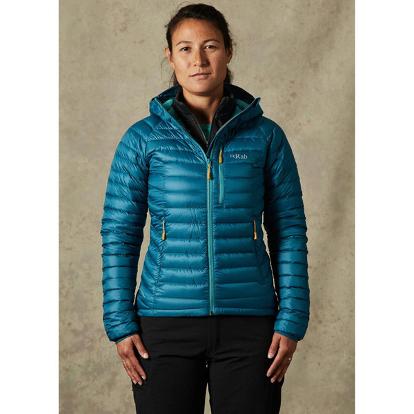 

Куртка Rab Microlight Alpine wmns 10, Бирюзовый, Спортивный