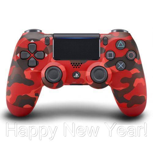 

Джойстик Sony PS 4 DualShock 4 Wireless Controller Red Camouflage