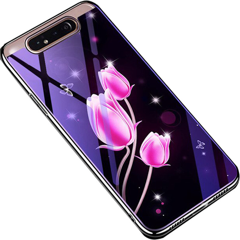 

TPU+Glass чехол Fantasy с глянцевыми торцами для Samsung Galaxy A80