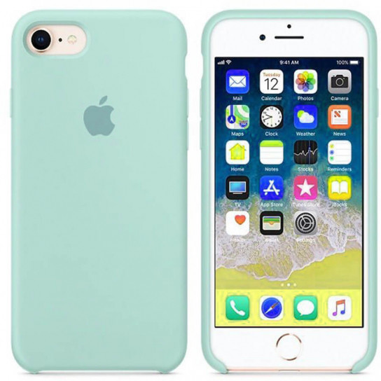 

Чехол Silicone Case (AA) для Apple iPhone 7 / 8 (4.7") Бирюзовый / Turquoise