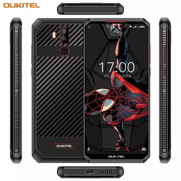 

Смартфон с большим дисплеем, функцией нфс и хорошей двойной камерой OUKITEL K13 Pro Kevlar black 4/64 гб, Черный
