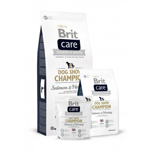 

Сухой корм для собак Brit Care Dog Show Champion, Вес 12 кг