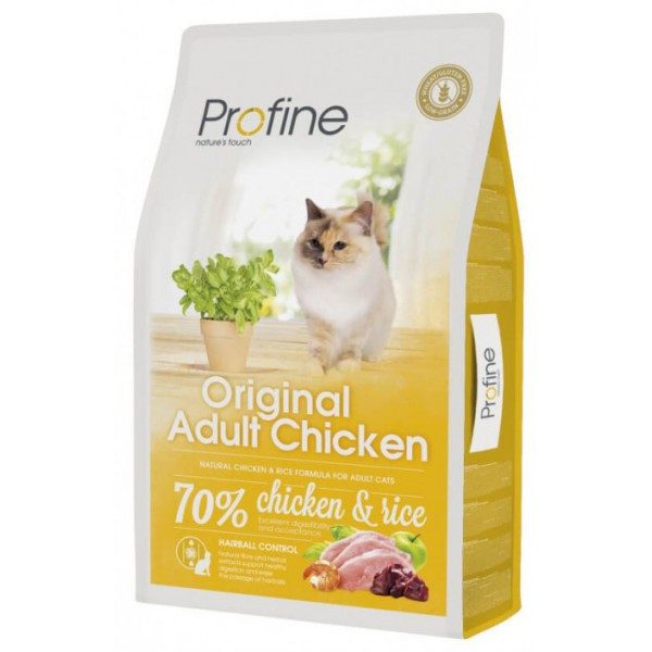 

Сухой корм для кошек Profine Cat Original Adult, Вес 10 кг