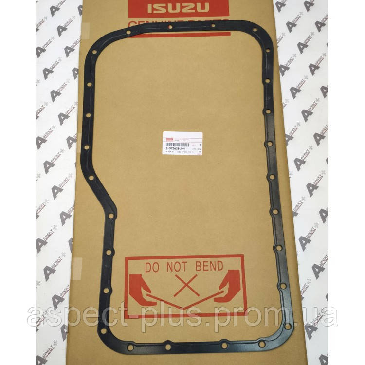 

Прокладка поддона Isuzu 4HK1, 8973638451, GASKET; OIL PAN