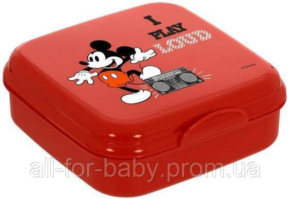 

Ланч-бокс Herevin Disney Mickey Mouse 15х15х5 см (UK-161456-012_psg)