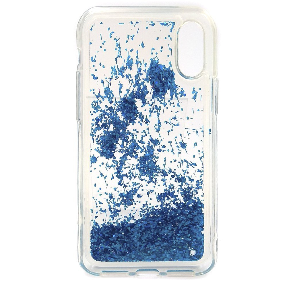 

Чехол Swim Sequins Apple iPhone X/Xs Blue (Синий)