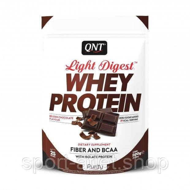 

Протеин QNT Light Digest Whey Protein, 500 грамм Бельгийский шоколад