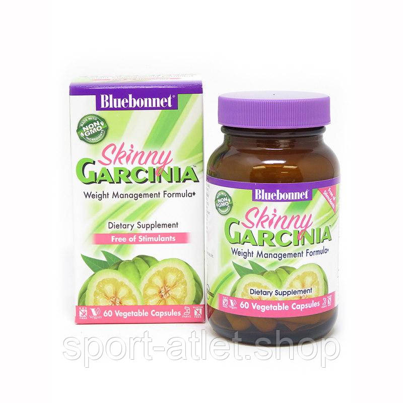 

Натуральная добавка Bluebonnet Skinny Garcinia, 60 вегакапсул