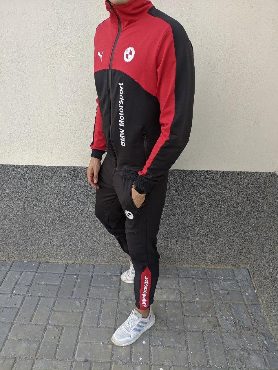 Спортивный костюм Puma BMW Motorsport черно-красный мужской осенний де: 899  грн. - Спортивные костюмы Киев на BESPLATKA.ua 88592580