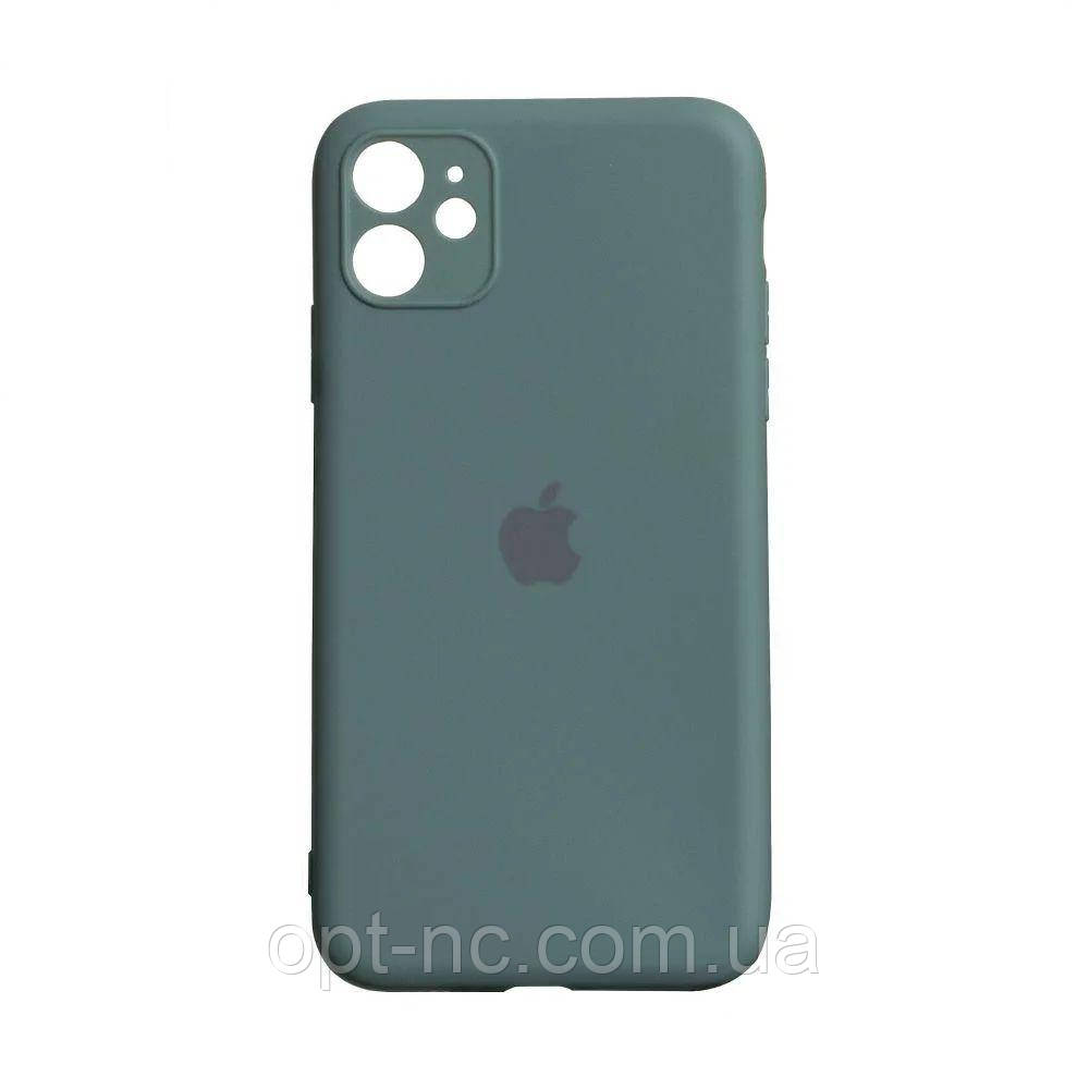 

Силиконовый чехол для Iphone 11 Pro Copy Shock Proof Тёмно-Зелёный, Зеленый