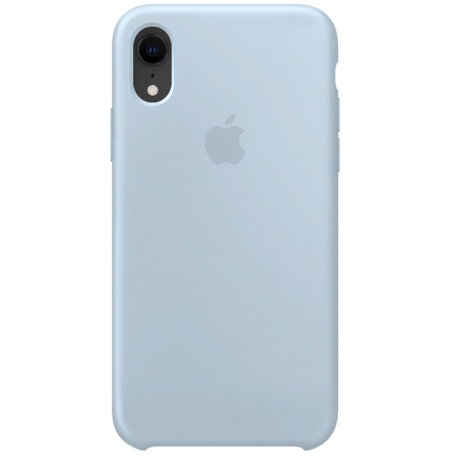 

Чехол Silicone Case (AA) для Apple iPhone XR (6.1"), Серый / mist blue