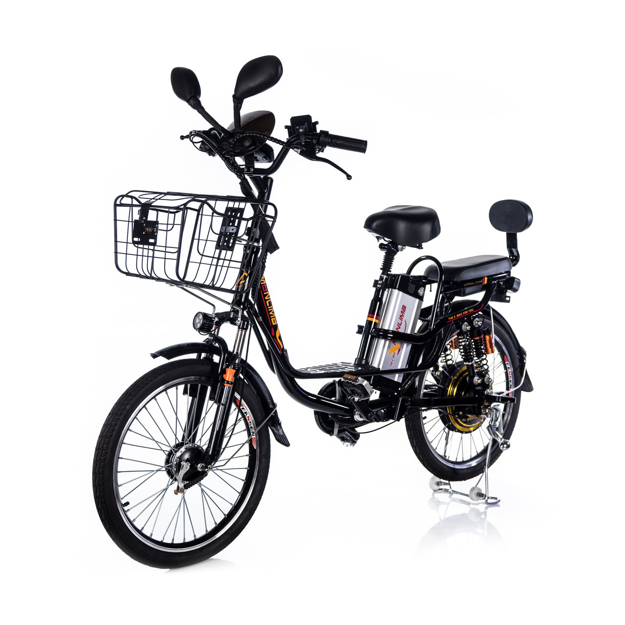 

Электровелосипед двухместный Manlima M-10 (350W / 48V / 12A*h)