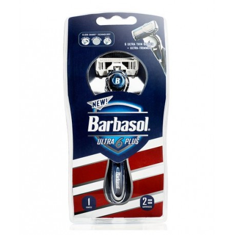 

Бритвенный станок Barbasol Ultra 6 Plus Ultra ультра шесть лезвий 1шт