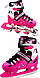 Детские ролики-коньки Scale Sport 2In1 розовые размер 34-37, фото 2