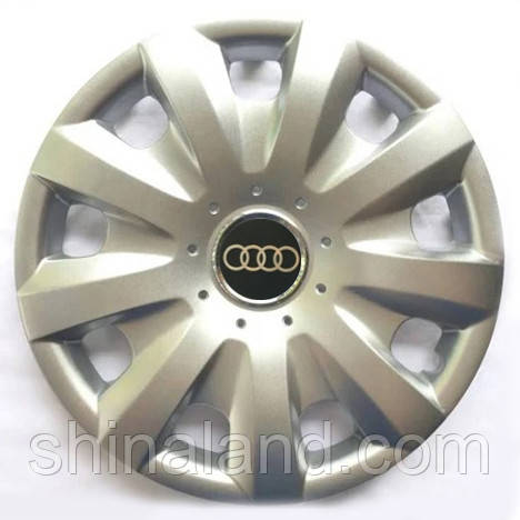 

Колпаки R15 Audi серебро - (SJS 321) - комплект (4 шт.)