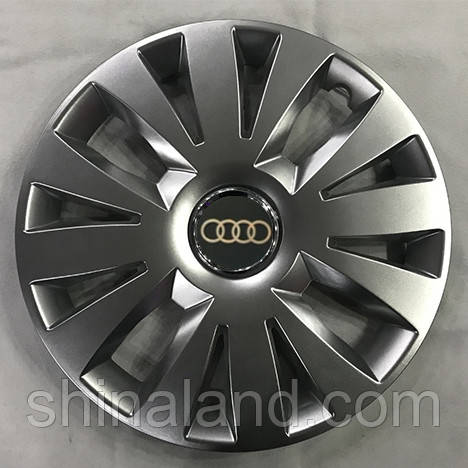 

Колпаки R15 Audi серебро - (SJS 324) - комплект (4 шт.)