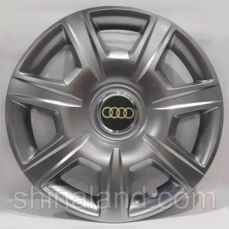 

Колпаки R15 Audi серебро - (SJS 327) - комплект (4 шт.)