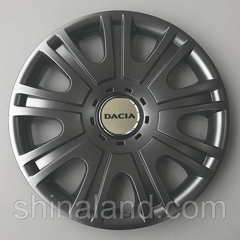 

Колпаки R15 Dacia серебро - (SJS 319) - комплект (4 шт.)