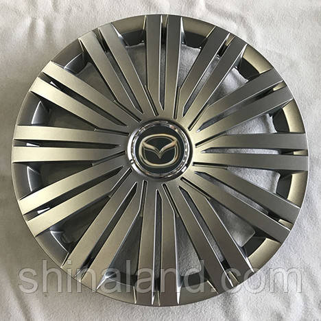 

Колпаки Mazda R15 серебро - (SJS ke2457) - комплект (4 шт.)