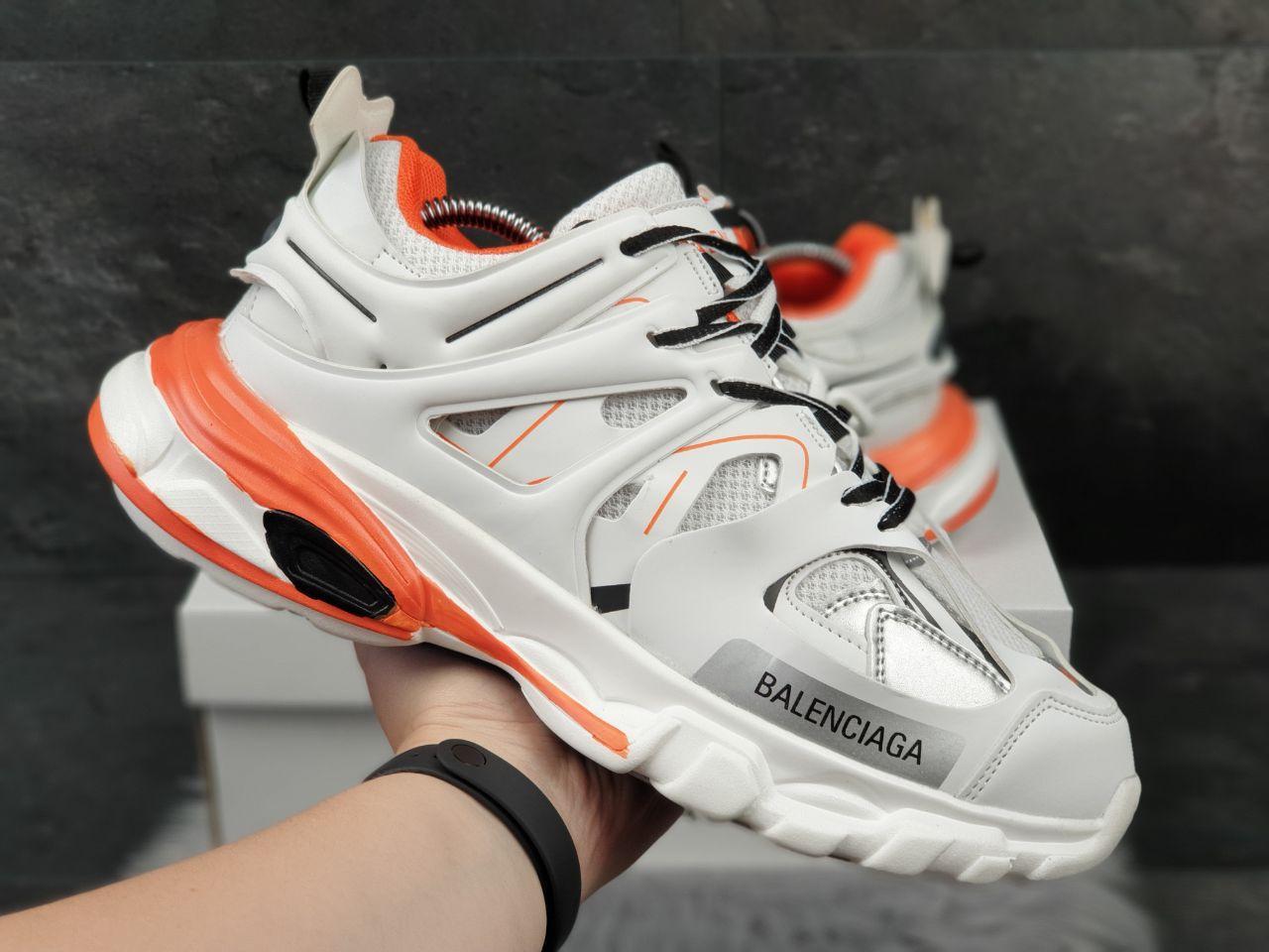 

Кросівки чоловічі в стилі Balenciaga Track білі
