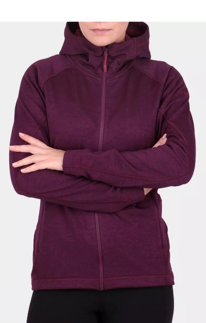 

Флис Rab Nucleus Hoody wmns 8, Фиолетовый