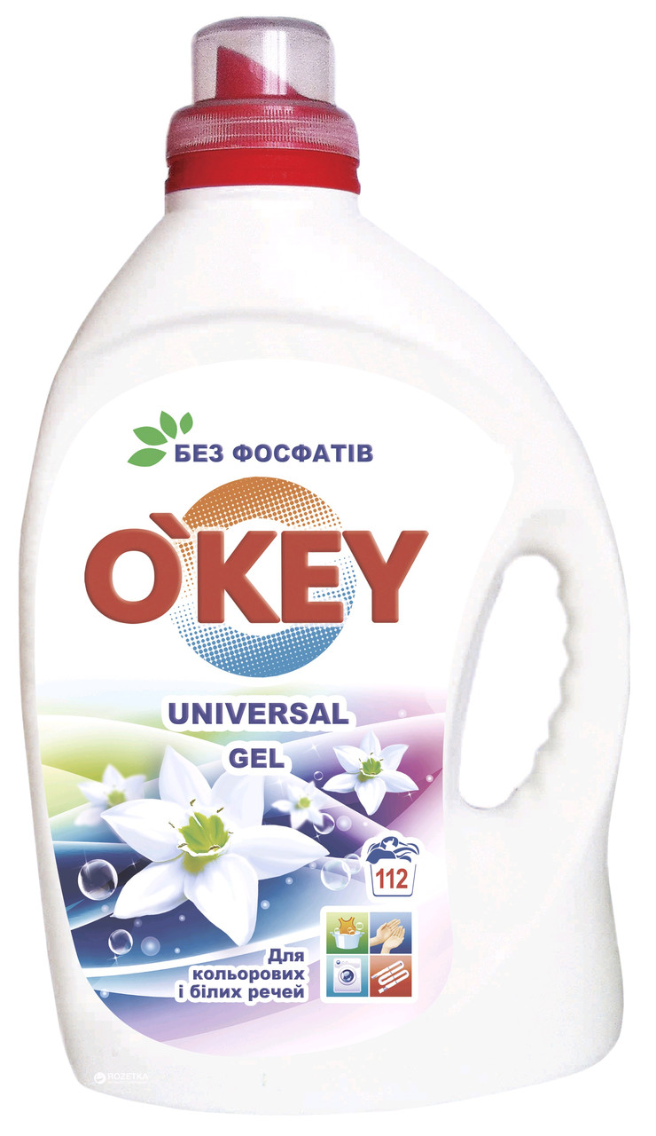 

Гель для стирки O'key Universal Gel универсальный 4,5л