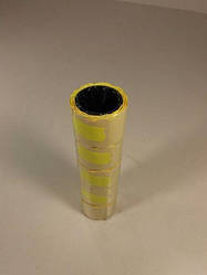 Паперовий цінник маленький жовтий (р15*25мм) 3м (5 шт)