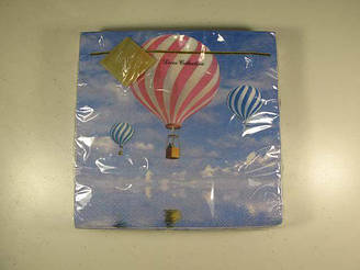 Салфетки бумажные сервировочные (ЗЗхЗЗ, 20шт) Luxy  Воздушные шары