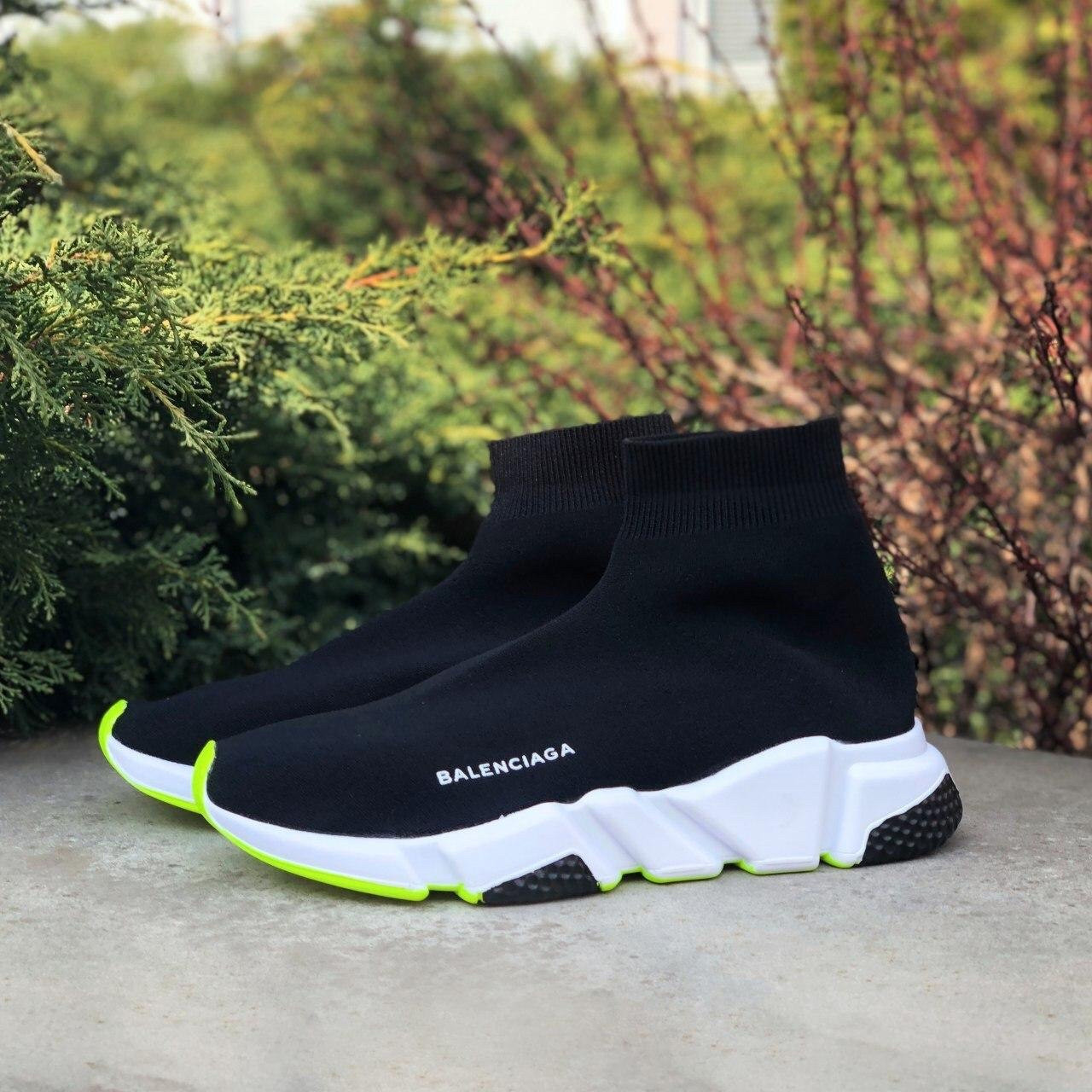 

Кроссовки Balenciaga Speed Trainer White Lime 39