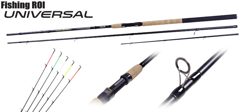 

Фидер Fishing ROI Universal 3.60м 20-110гр