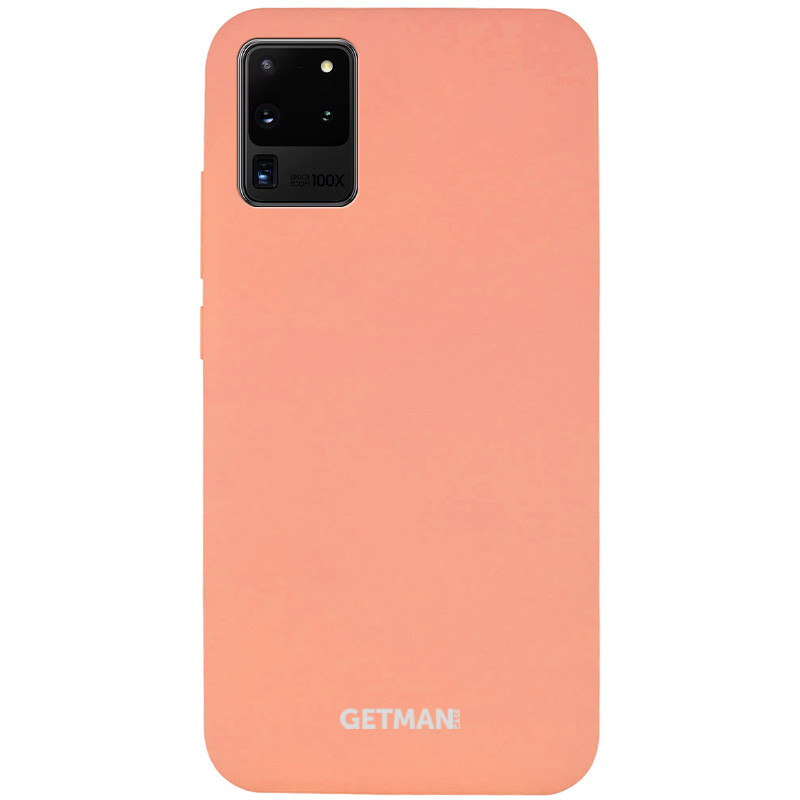 

Чехол Silicone Cover GETMAN for Magnet на телефон Samsung Galaxy S20 Ultra разные цвета Зеленый / Spearmint Розовый / Flamingo