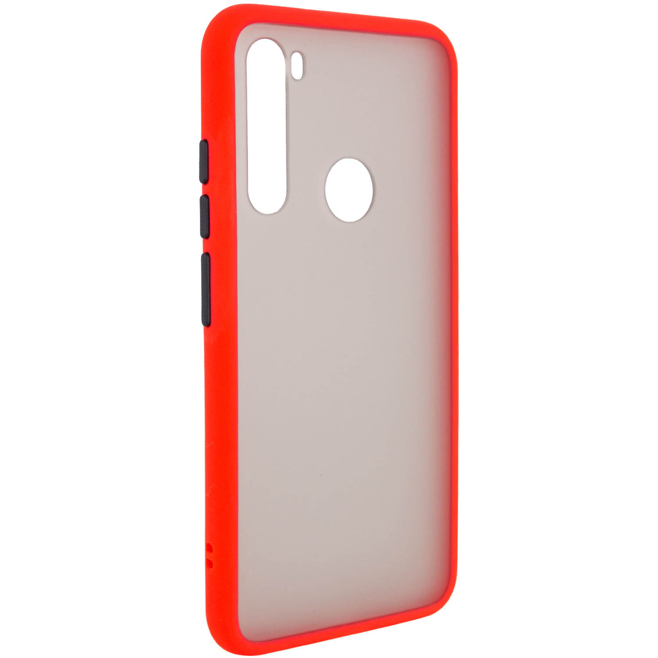 

TPU+PC чехол Color Buttons на телефон Xiaomi Redmi Note 8 разные цвета Красный