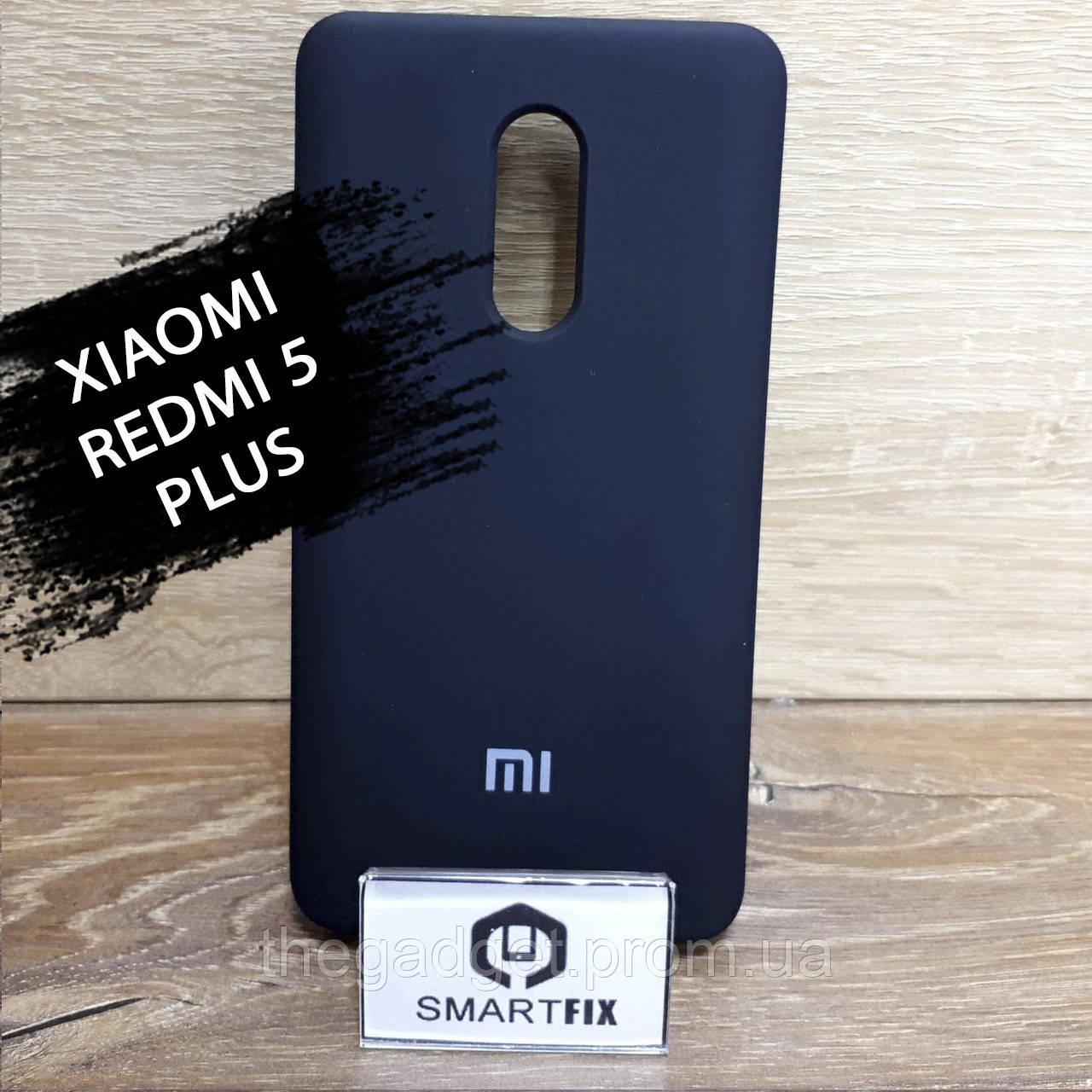 

Силиконовый чехол для Xiaomi Redmi 5 Plus, Черный