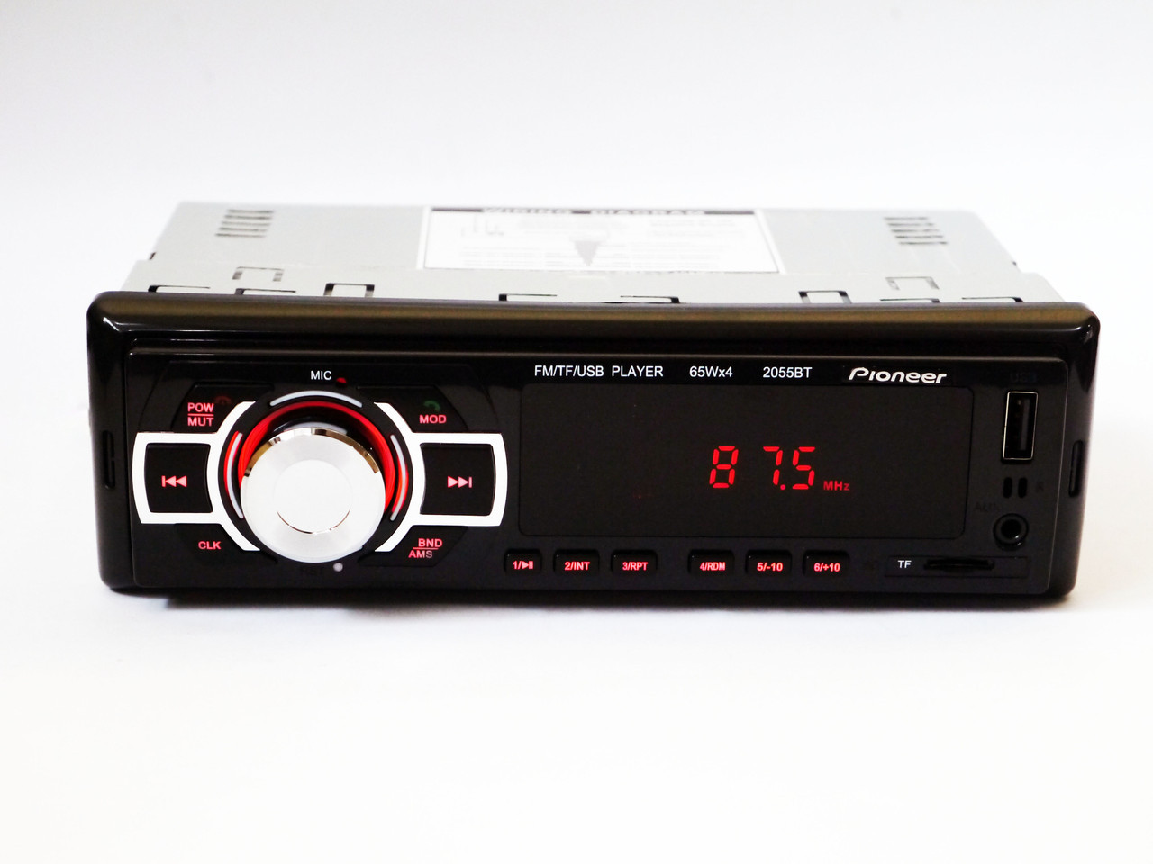 

Автомагнитола Pioneer 2055BT (copy) ISO - Bluetooth+USB+microSD+AUX 4x60W (4_00199)