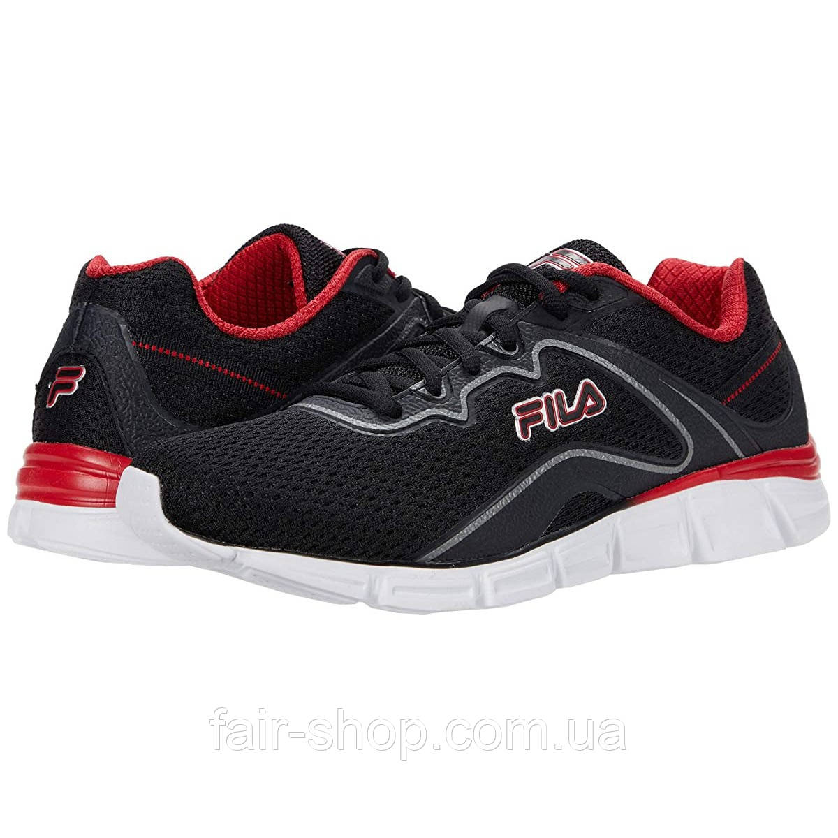 

Кроссовки Fila Memory Vernato 5 Black/Fila Red/Metallic Silver - Оригинал