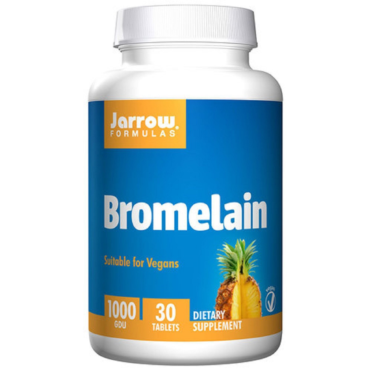 

Бромелайн, Bromelain, Jarrow Formulas, 30 Таблеток