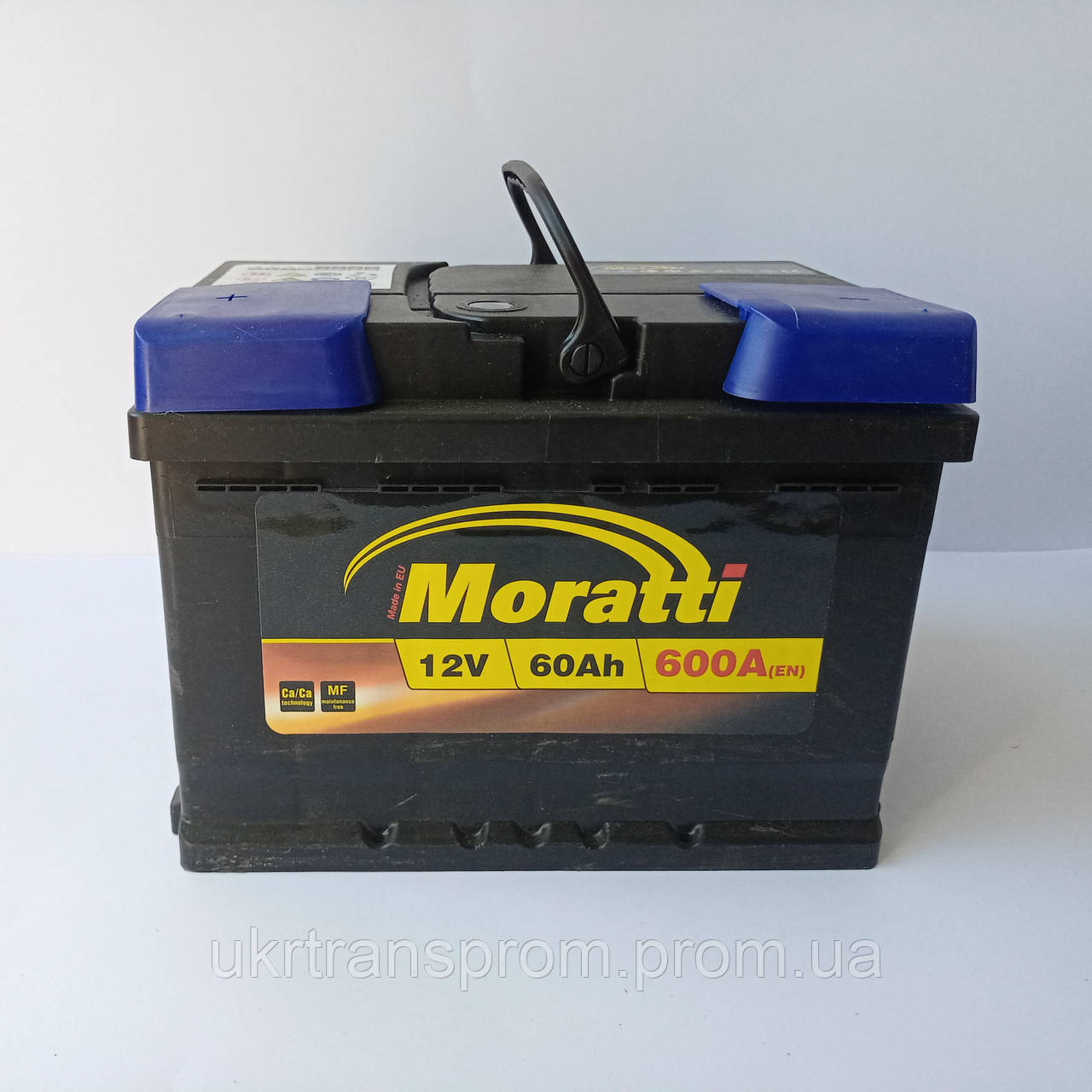 

Аккумулятор Moratti 6СТ-60 Ah 600A R + Словения