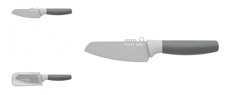 ORIGINAL BergHOFF 3950043 Нож для чистки овощей и цедры LEO, с покрытием, 11 см, фото 2