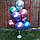 Подставка стойка для 11 воздушных шаров SoFun 103 см высота, фото 3