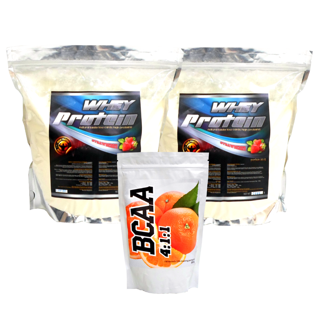 

Хит Масс-АКЦИЯ! 4 кг WHEY PROTEIN WPC+WPH 78% (Протеин) HUNGARY клубника + ВСАА 4:1:1