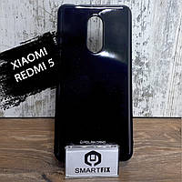 Чехол на Xiaomi Redmi 5 Черный Силиконовый Molano Cano, фото 1