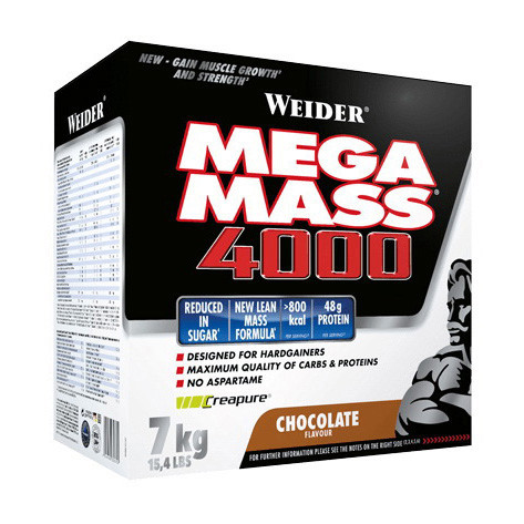 

Гейнер Weider Mega Mass 4000 7 кг