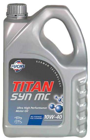 

Моторное масло Fuchs TITAN SYN MC 10W-40 4л (600639020)