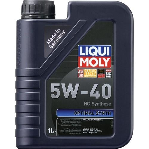 

Моторное масло Liqui Moly OPTIMAL Synth SAE 5W-40 1л