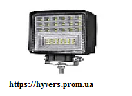 

Фара LED прямоугольная 126W, 42 лампы, широкий луч 10/30V 6000K толщина: 40 мм LED-0126