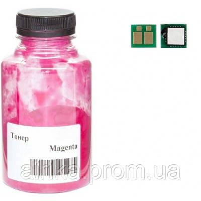 

Тонер+чип АНК для Canon MF641/643/645, LBP-621/623, 054H бутль 70г 2300 копий Magenta (3203746)