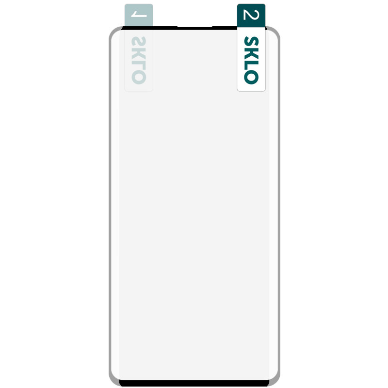 Полімерна плівка SKLO для Samsung Galaxy S10+ Чорний Захисні плівки Без рамки